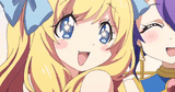 jashin medusa cute smile mace violence punish