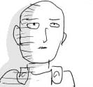 saitama miffed