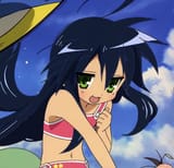 Black haired Konata