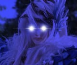 Kichou cloaked in deepest blue