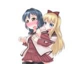 __toshinou_kyouko_and_furutani_himawari_yuru_yuri_drawn_by_s_ibane__sample-6c9913f6d3f5a55e90fb495a9d625562