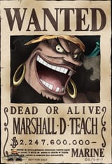 Marshall_D._Teach_Wanted_Poster