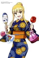 yande.re 1236188 ballpark_de_tsukamaete! ruriko_(ballpark_de_tsukamaete!) sugimura_sonomi yukata
