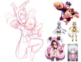Dk-Hibiki and Pauline-Chris