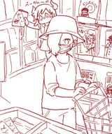 Nacho and Potato out shopping