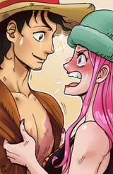 luffy and bonney