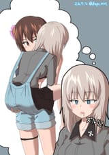 __nishizumi_maho_and_itsumi_erika_girls_und_panzer_drawn_by_drops_mint__sample-9212014cf4324fdba63886187b2955b2