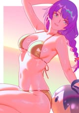 __senjougahara_hitagi_monogatari_and_1_more_drawn_by_rapa_rachi__453b44143b1c834bb0b865eab8f03ee9