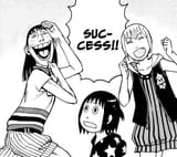 success celebrating Kon Haribara confused Hotori