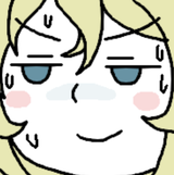 Oshida profusely sweating