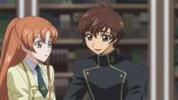 R1 Episode 7 scene where Suzaku fall on top of Shirley_thumb.jpg