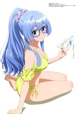yande.re 1232290 bikini megane oota_shinnosuke shiunji-ke_no_kodomo-tachi shiunji_seiha swimsuits