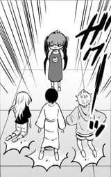 sakura kneel