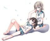 Aoi Hinata barefoot school uniform 3