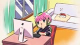 Kodama at her computer