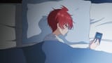 yuu with red nails 2