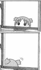 Yotsuba&amp; Peeking