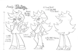 Panty Model sheet