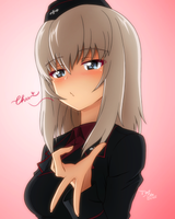 __itsumi_erika_girls_und_panzer_drawn_by_kd_esler__78f55ffc8df80bf506c9b29e5893858f