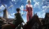 Female Titan cowboy shot