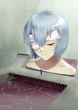 __ayanami_rei_and_ikari_shinji_neon_genesis_evangelion_drawn_by_yubi_kamii__8235cc43a01a3bd1a1acaccb1455ece7