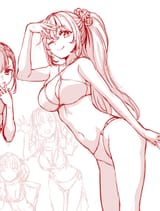 __misaka_mikoto_shirai_kuroko_shokuhou_misaki_and_hokaze_junko_toaru_majutsu_no_index_and_1_more_drawn_by_nogi_yasuhito__dc25cf093761fd481dd35a165d504356