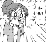 h-hey