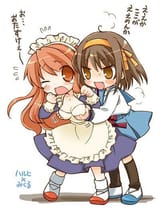 __suzumiya_haruhi_and_asahina_mikuru_suzumiya_haruhi_no_yuuutsu_drawn_by_mizutama__18576533dc59a79edee4c79795b04f61