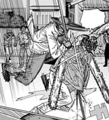 Spear_Hybrid_stabs_Denji_from_behind