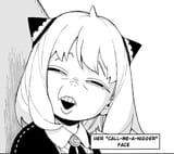 Anya Call me a nigger face (fix)