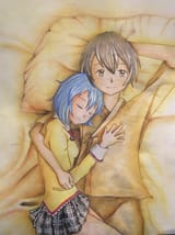sayaka_and_kyousuke_by_kittiieh-d7m2v06