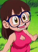 Arale with breasts