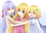 __gabriel_tenma_white_raphiel_shiraha_ainsworth_and_tapris_chisaki_sugarbell_gabriel_dropout_drawn_by_kyuukon_qkonsan__bb566ec1fd02d8b1c6fc39646881a1ab