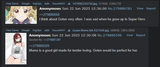 moeposters have goten on their mind