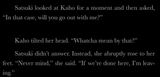 Kaho&#039;s tsundere wife Satsuki
