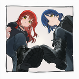 2girls,mx2j, artist_ciloranko,artist_healthyman, gebijiade_89, pov, pov from the s-221161053