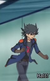 Yusei mono-black hair
