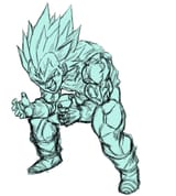 Majin bejita blue