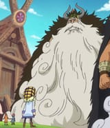 Jarul looks down on the young