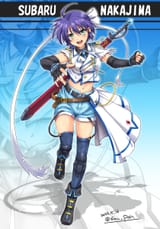 __subaru_nakajima_lyrical_nanoha_and_1_more_drawn_by_san_pon__44fb4714aaa1536b4add5157473a015e