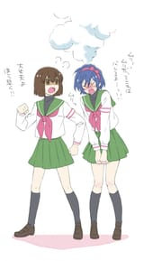 __takakura_shouma_and_oginome_ringo_mawaru_penguindrum_drawn_by_yu_no123__b7989ab4c924a66d5c0c356fb06a85f3