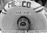 HA HA ESTOY USANDO EL INTERNET