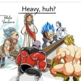 Jesus can lift it because he has UI and it&#039;s a power up