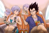 __vegeta_bulma_trunks_and_bra_dragon_ball_and_1_more_drawn_by_esu_makok715__sample-749b7cf76a5d3b6999255b16825a1d5d