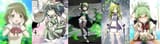 MADOKA MAGICA GREEN CHARACTERMADOKA MAGICA GREEN CHARACT