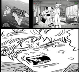 Denji gets hard in the pool