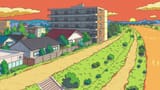 CITY-Background-Sunset