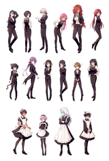 Suits and Maids - [Nifi]
