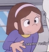 Gutsy frog girl