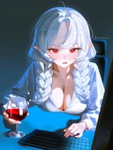 Tired vampire tits